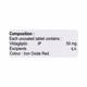 VILTAS 50 Tablet 15's - Diabetes-Ant
