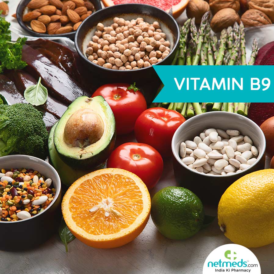 vitamin B9 food sources
