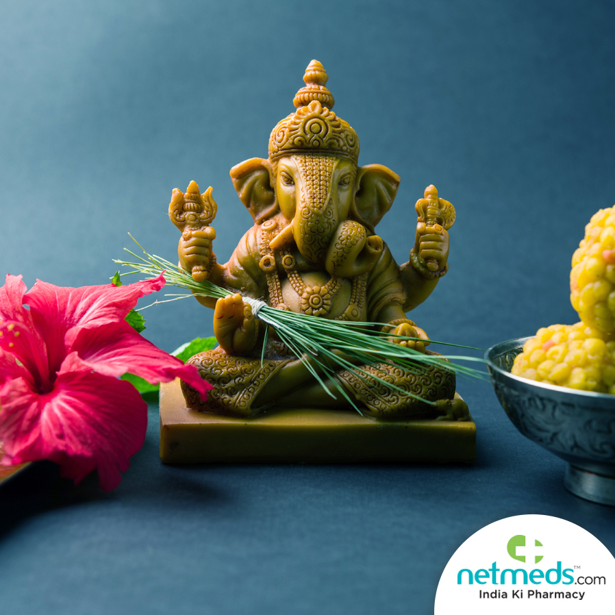 herbs used in ganesh puja