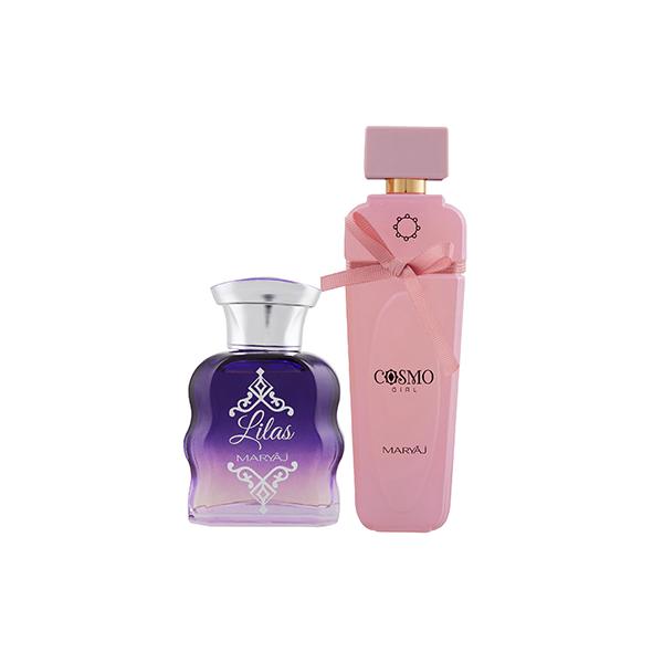 Netmeds | Maryaj Lilas EDP Citrus Floral Perfume And Maryaj Cosmo Girl EDP Floral Powdery Perfume 200 ml
