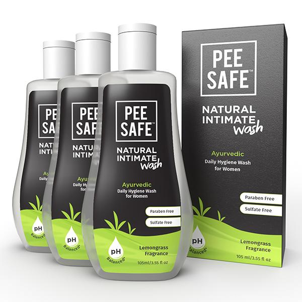 Netmeds | Pee Safe Natural Intimate Wash ( Pack of 3) 1's