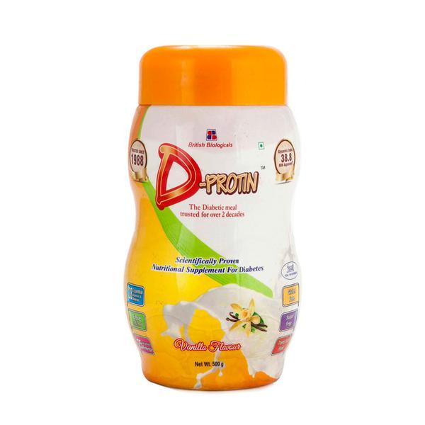 Netmeds | D Protin Vanilla Powder 500 gm