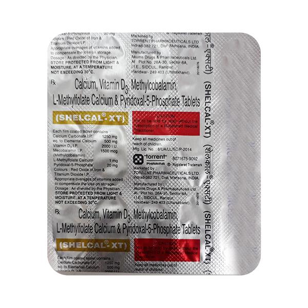 Netmeds | Shelcal XT Tablet 15'S