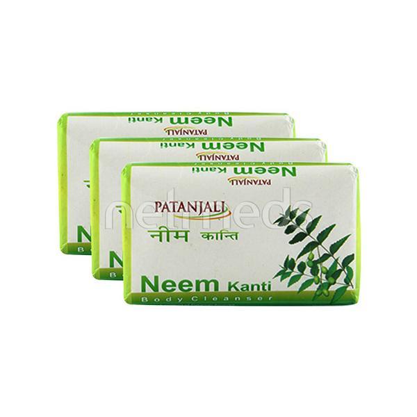 Netmeds | Patanjali Body Cleanser - Neem Kanti (Pack of 3 x 150 gm)