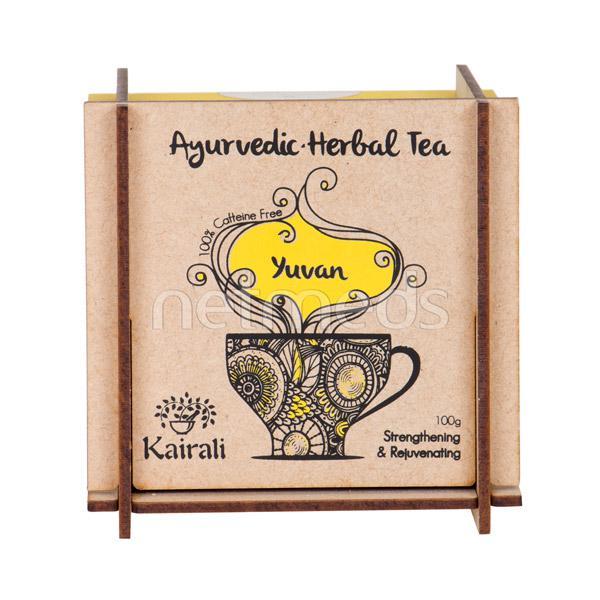 Netmeds | Kairali Ayurvedic Herbal Tea Granules - Yuvan 100 gm