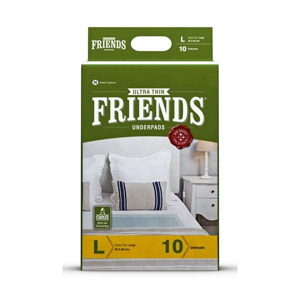 Netmeds | Friends Underpad-Classic (L) 10's