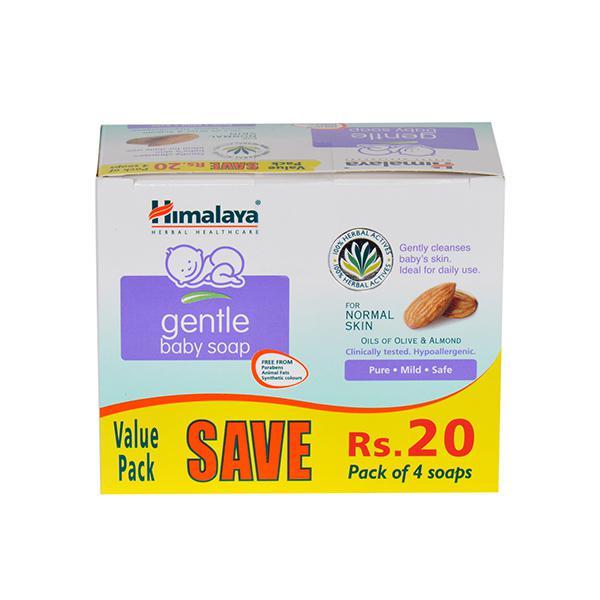 Netmeds | Himalaya Gentle Baby Soap Value (Pack of 4 x 75 gm)