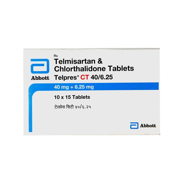 Netmeds | Telpres Ct 40/6.25Mg Tablet 15's