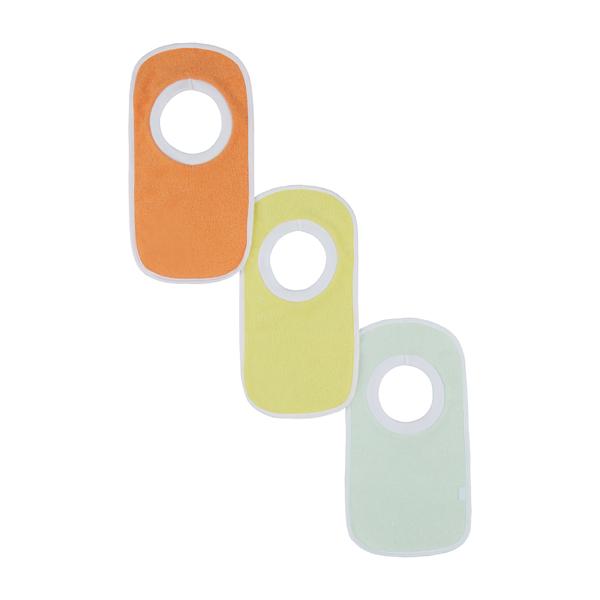 Netmeds | Mothercare Pull-Over Towelling Bibs - Multicolor (Pack of 3)