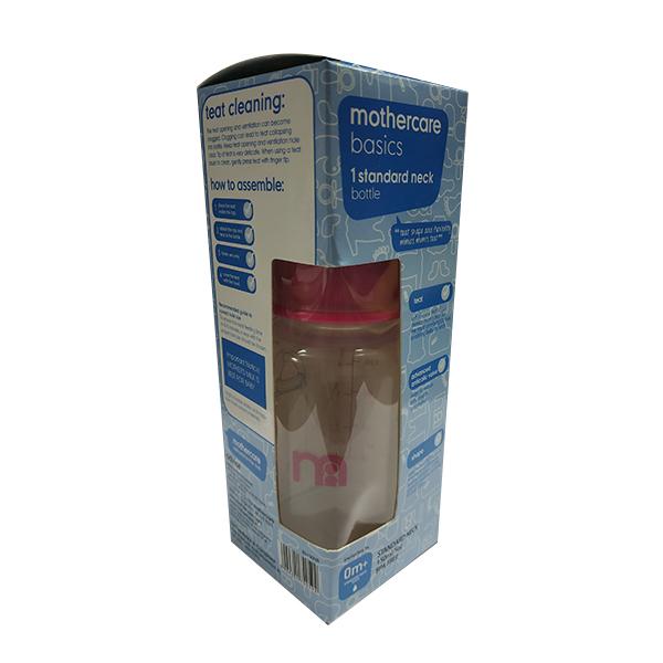 Netmeds | Mothercare Smart Narrow Neck Bottle - Pink 150 ml