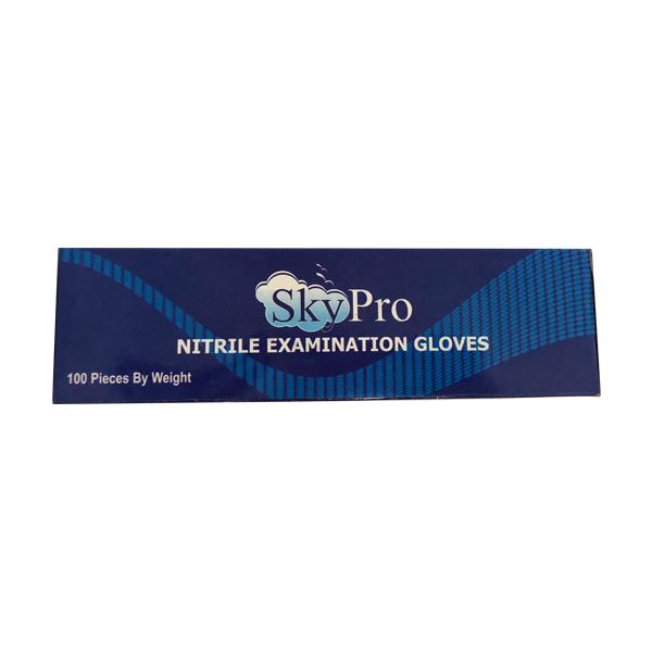 Netmeds | Skypro Nitrile Examination Gloves (M) 100's
