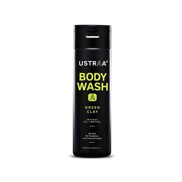 Netmeds | Ustraa Body Wash - Intense Oil Control - Green Clay 250ml