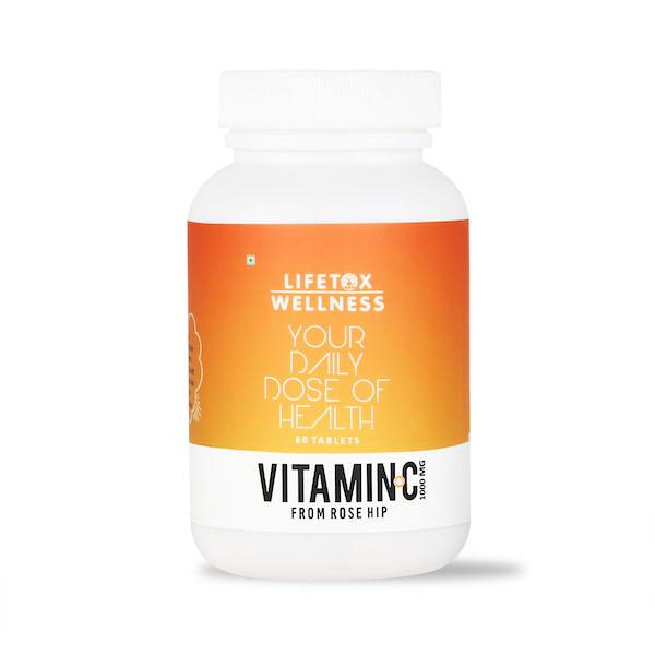 Netmeds | Lifetox Wellness Vitamin-C 1000 mg Tablet 60's