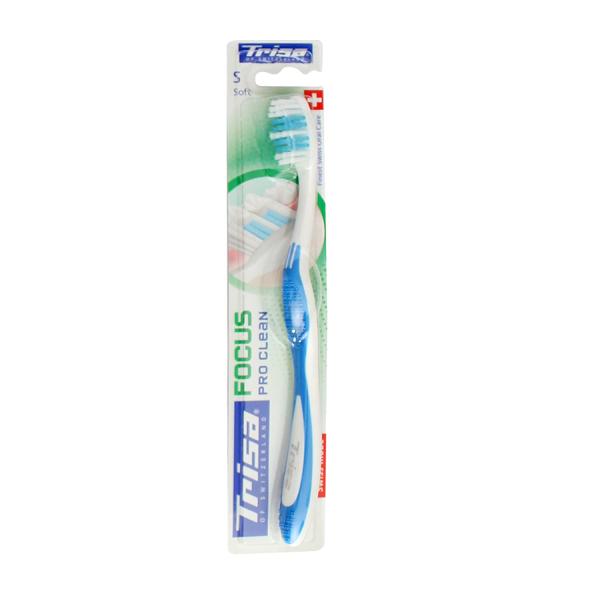 Netmeds | Trisa Focus Pro Clean Soft Toothbrush 1's