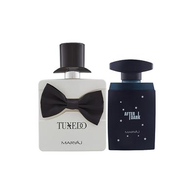 Maryaj Tuxedo EDP Spicy Woody Perfume And Maryaj After Dark EDP Woody Aromatic Perfume 200 ml - Multi-Vitamins