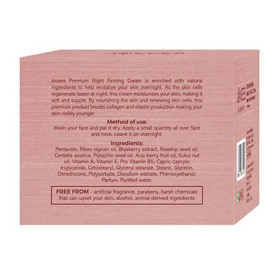 Jovees Premium Night Firming Cream 50 gm - Weight Loss