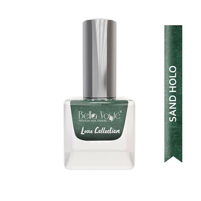 Bella Voste Sand Holo Nail Paints Forest Green - 411 10 ml - Hair Masks & Packs