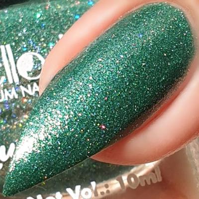 Bella Voste Sand Holo Nail Paints Forest Green - 411 10 ml - Hair Masks & Packs