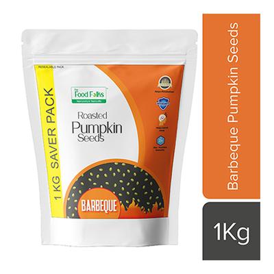 The Food Folks Roasted Pumpkin Seeds - Barbeque 1 kg - Skm Siddha