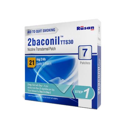 2baconil TTS30 21mg Patch 7'S - Amu Dawakhana