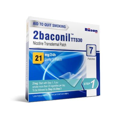 2baconil TTS30 21mg Patch 7'S - Amu Dawakhana