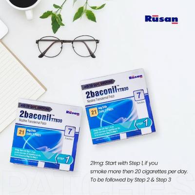2baconil TTS30 21mg Patch 7'S - Amu Dawakhana