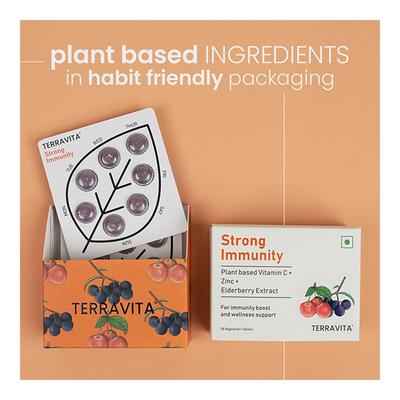 Terravita Strong Immunity Veg Tablet 28's - Pakeeza Unani