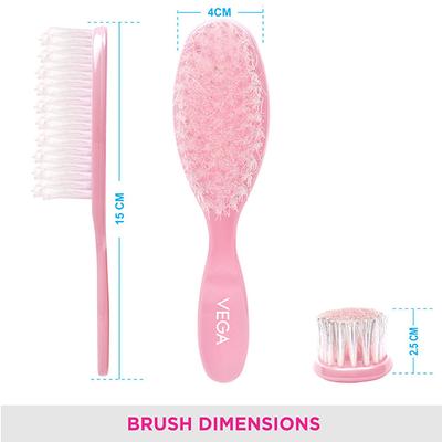 Vega Baby Brush With Comb (9959) 1's - Hair Brushes