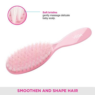 Vega Baby Brush With Comb (9959) 1's - Hair Brushes
