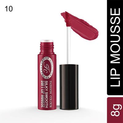 Fashion Colour Soft Lip Mousse, 10 Certainly Red 8 gm - Health Drinks