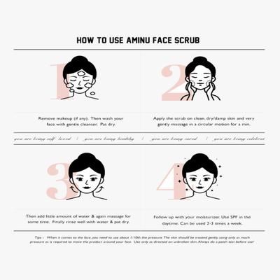 AMINU The microdermabrasion - Face Scrub 50 gm - Hair Treatment