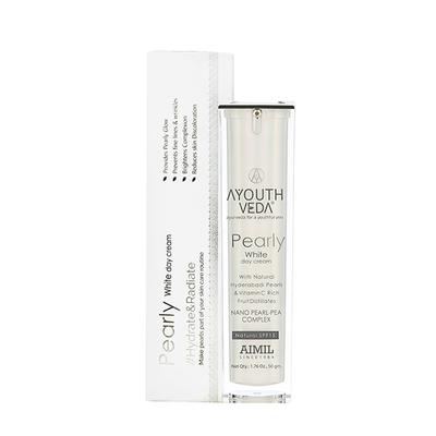 Ayouthveda Pearly White Day Cream 50 gm - Weight Loss