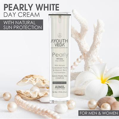 Ayouthveda Pearly White Day Cream 50 gm - Weight Loss