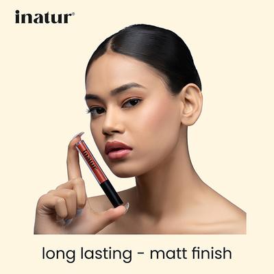 Inatur Lip Gloss - Wild Brown (L10) 2ml - Diabetes Care (Ayush)