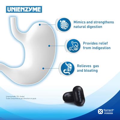 Unienzyme Tablet 15'S - Digestion-Dig
