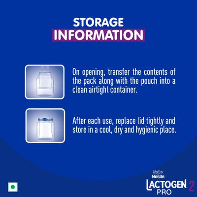 Nestle Lactogen Stage 2 (6 Months+) Powder 400 gm (Refill Pack) - Baby Shampoo