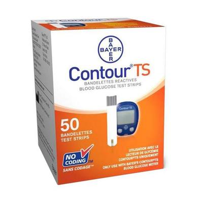 Contour TS Blood Glucose Test Strips 50's - Multi-Stylers
