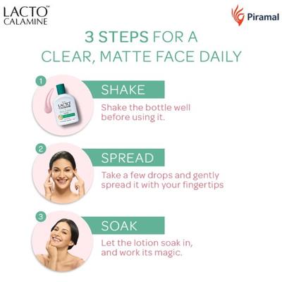 Lacto Calamine Oil Balance Combination to Normal Skin Lotion 30 ml - Weight Loss