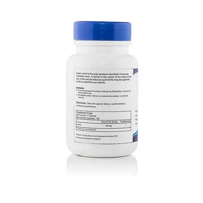 HealthVit Lutein 20 mg Capsules 60's - Wearables Computer Glasses