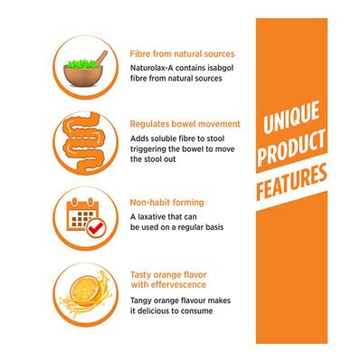 Naturolax-A Orange Flavour Powder 300 gm - Derma Rollers