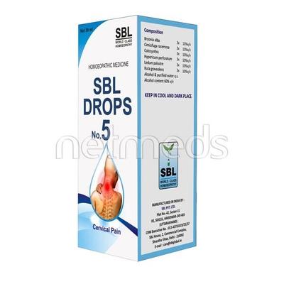 SBL Drops No.5 for Cervical Pain 30 ml - Liquid Lipsticks