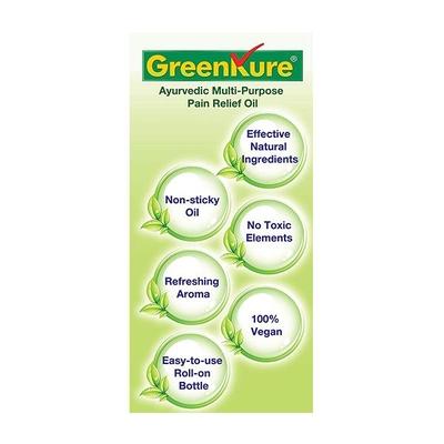 GreenKure Pain Relief Ayurvedic Oil Bottle Combo (Pack of 6 x 25 ml) - Pet Healthcare