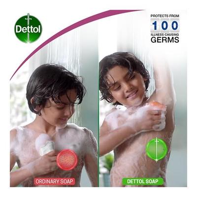 Dettol Soap - Skincare (Buy 3 Get 1 Free x 125 gm) - Baby Soap