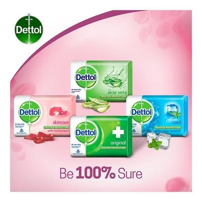 Dettol Soap - Skincare (Buy 3 Get 1 Free x 125 gm) - Baby Soap