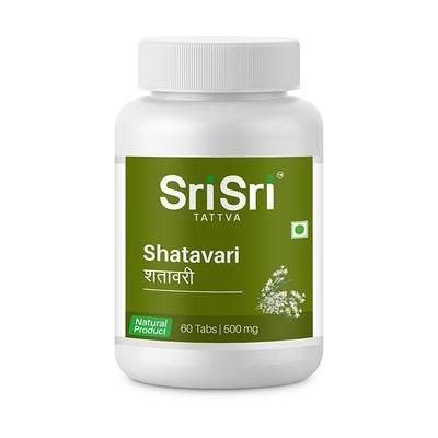 Sri Sri Tattva Shatavari 500 mg Tablet 60's - Ointments, Rubs & Sprays