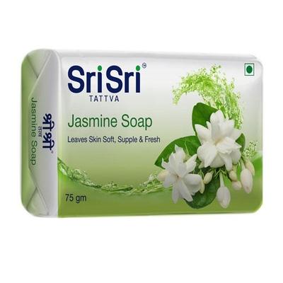 Sri Sri Tattva Bath Soap - Jasmine 75 gm - Baby Soap