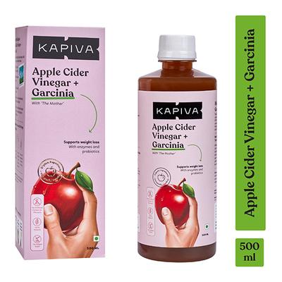 Kapiva Apple Cider Vinegar + Garcinia 500 ml - Bandages And Dressings