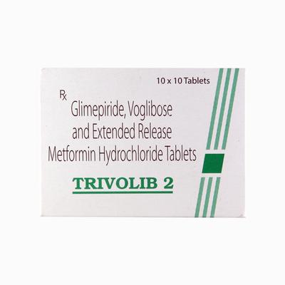 Trivolib 2mg Tablet 10'S - Diabetes-Ant