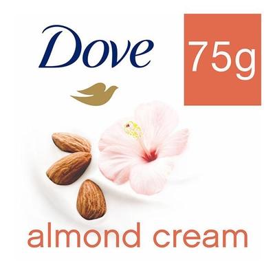 Dove Purely Pampering Beauty Bathing Bar - Almond Cream 75 gm - Baby Soap