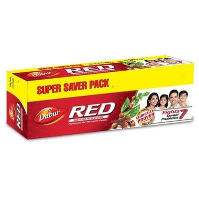 Dabur Red Toothpaste Super Saver Pack (Pack of 2 x 200 gm) - Breast Pump